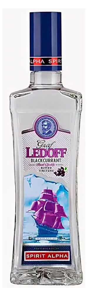 Настойка Graf Ledoff Черная смородина Россия, 0,5 л