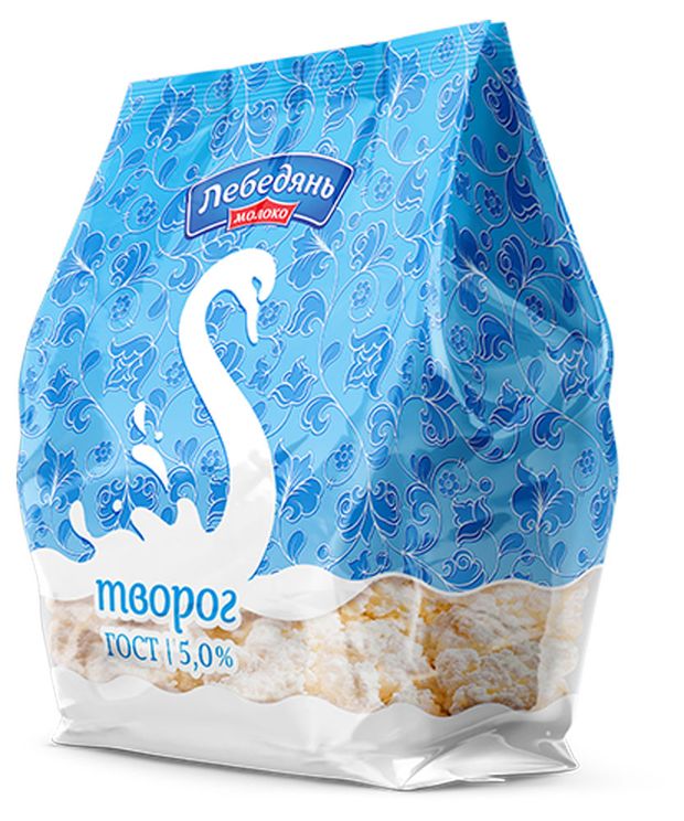 Творог зерненый Лебедяньмолоко 5 БЗМЖ 300 г 139₽