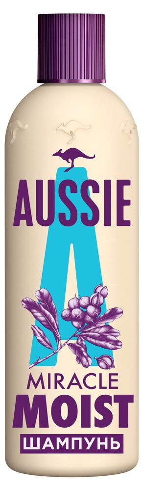 фото Шампунь для волос aussie miracle moist, 300 мл