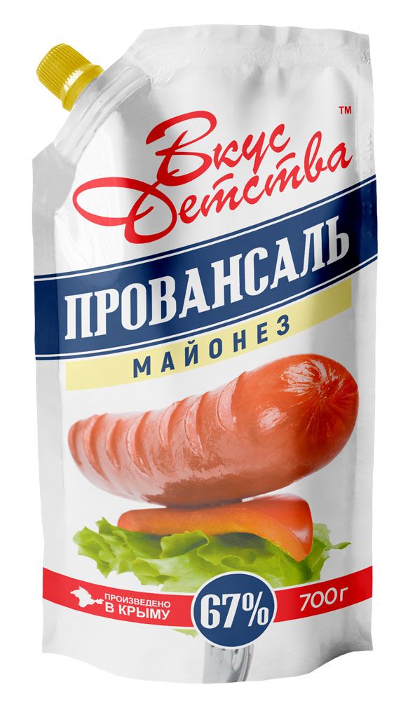 Майонез Вкус детства Провансаль 67% охлажденный, 380 г
