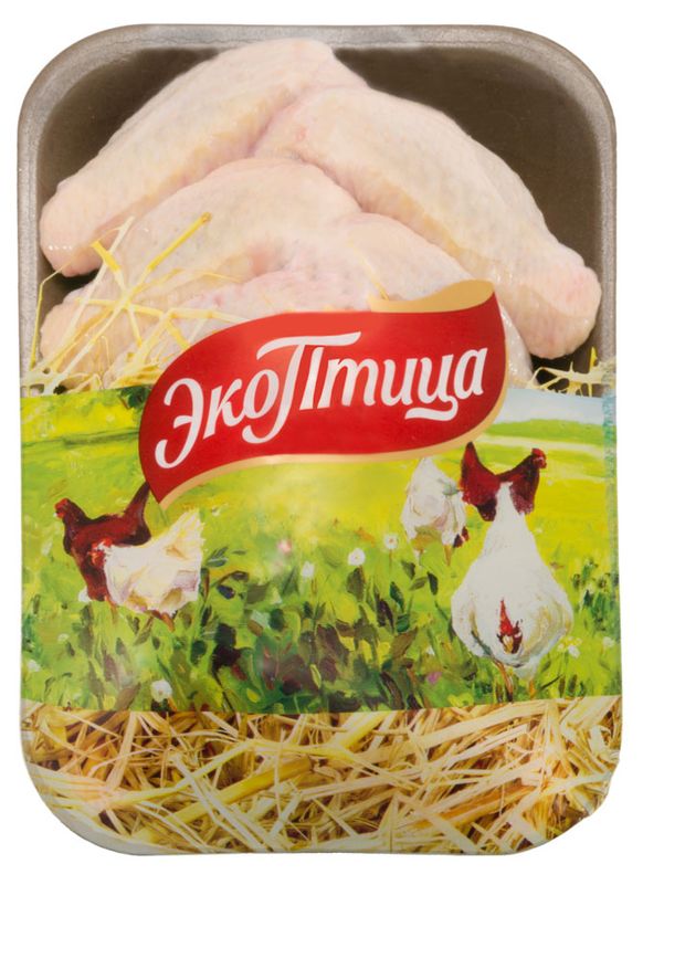 Крыло цыпленка-бройлера ЭКОПТИЦА охлажденное, 1 кг