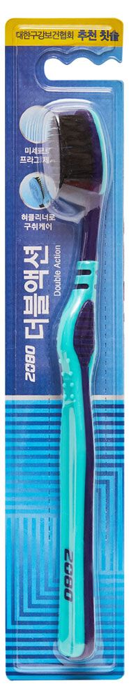 Зубная щетка Dental Clinic 2080 Дабл Экшен, 1 шт