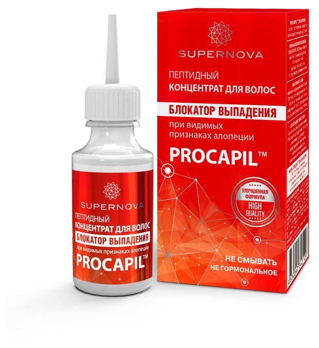 Концентрат для волос Supernova блокатор выпадения при видимых признаках алопеции, 30 мл