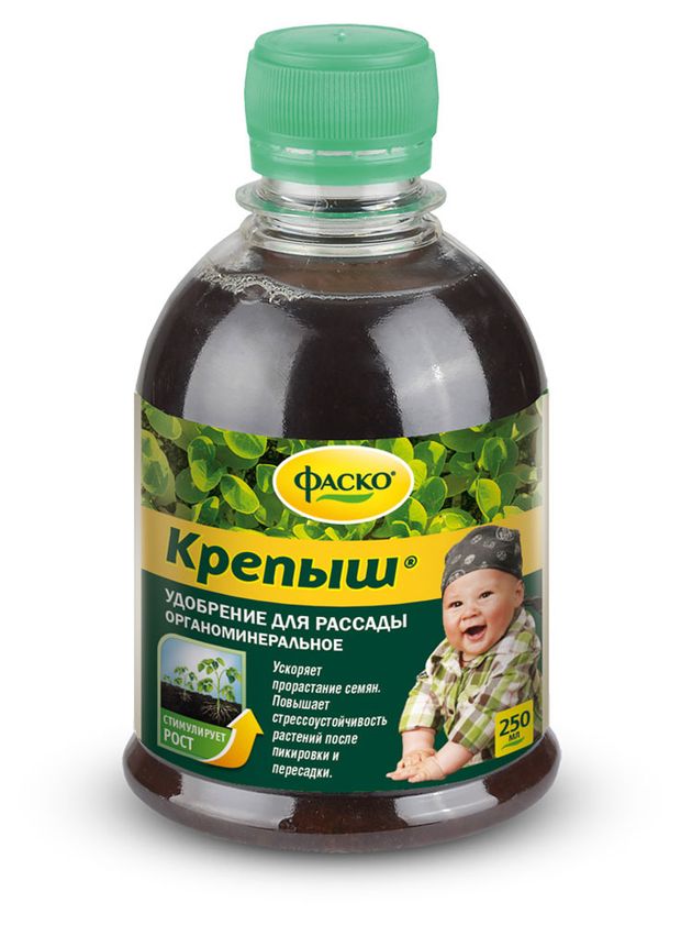 Удобрение для рассады Фаско Крепыш органоминеральное 250 мл 115₽