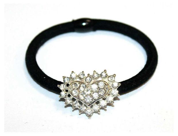 Резинка для волос Дамское счастье со стразами 1 шт 130₽