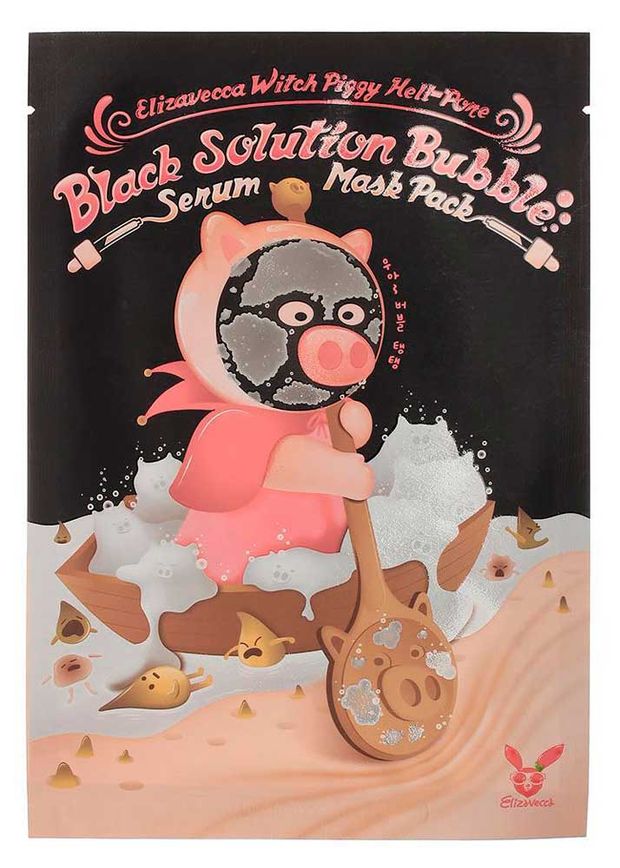 фото Маска для лица witch piggy кислородная, 28 г