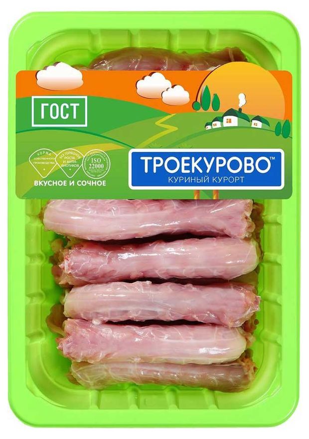 Шеи цыплят-бройлеров Троекурово охлажденные, 700 г