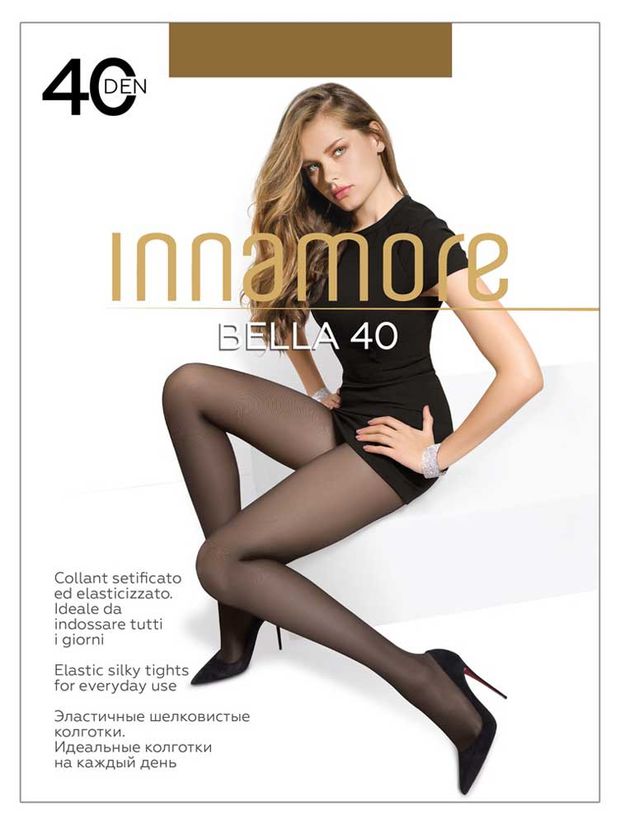 фото Колготки innamore bella 40 den caramello, размер 3