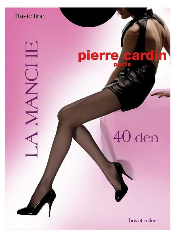 Колготки Pierre Cardin La Manche 40 den черные, размер 3