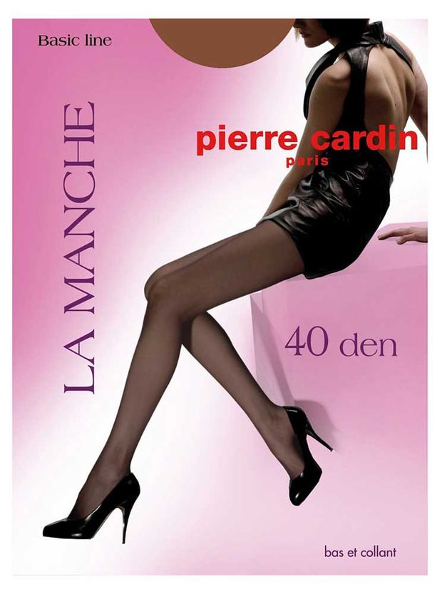 Колготки Pierre Cardin La Manche 40 den bronzo, размер 2