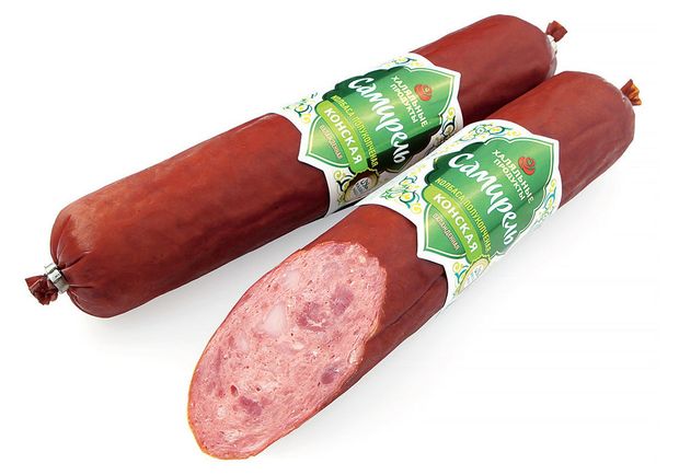 Колбаса полукопченая Самирель Конская халяль 350 г 380₽