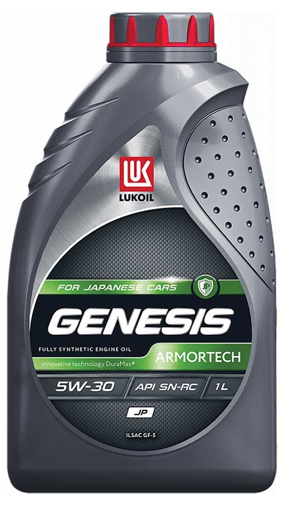 фото Масло моторное лукойл genesis armortech jp 5w-30 синтетическое, 1 л