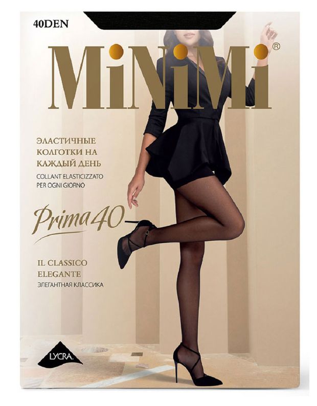 Колготки Minimi Prima 40 den черные, размер 3