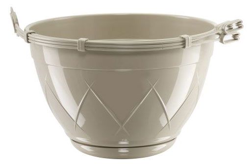 Горшок Santino Лилия подвесная песочная 23 см 4 л 150₽