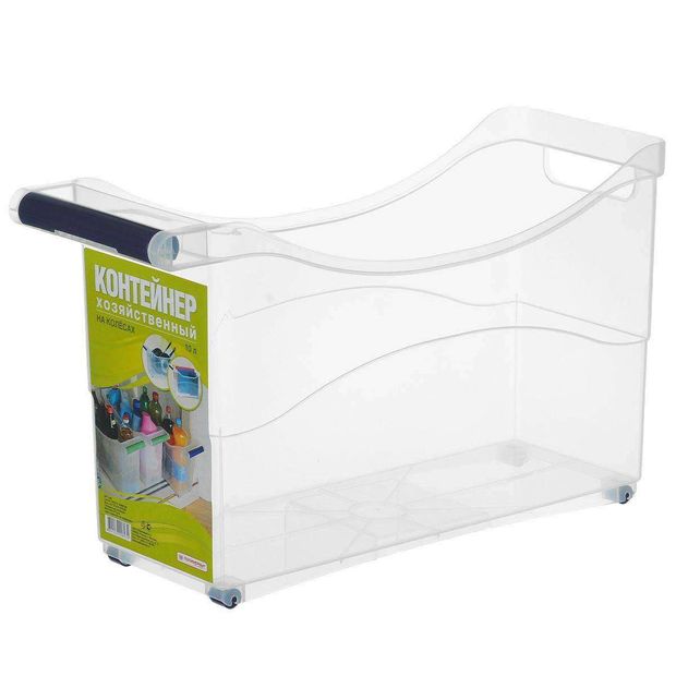 Контейнер Полимербыт универсальный на колесах, 10 л