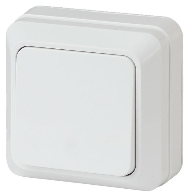 Выключатель Intro Quadro 2-101-01 10А-250В ОУ