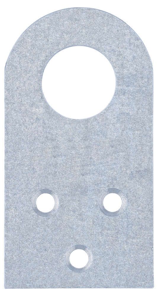 Проушина СибрТех прямая цинк 2 мм, 70х30 мм