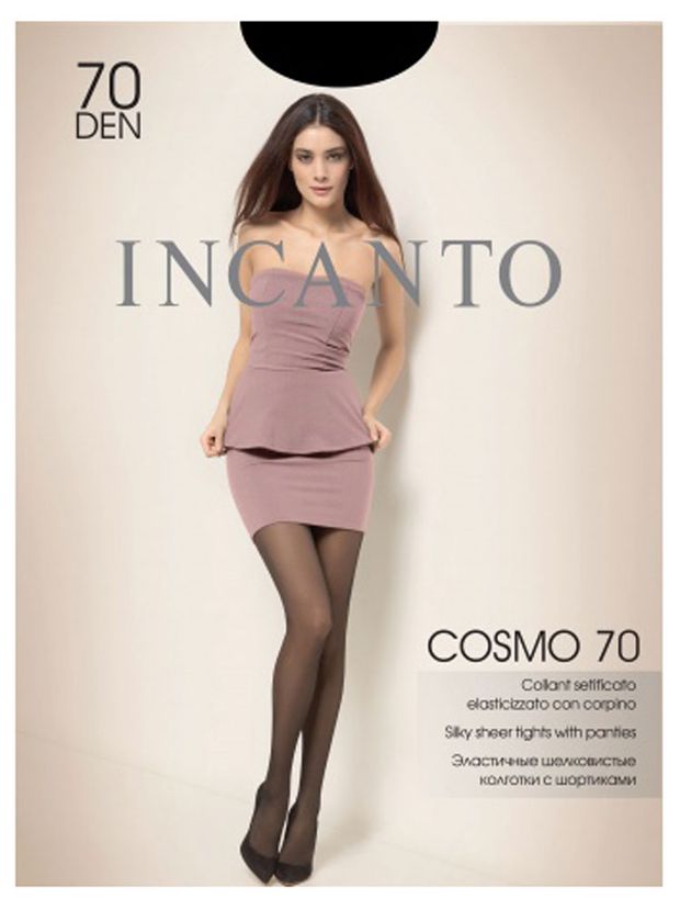 Колготки INCANTO Cosmo 70 den черные, размер 3