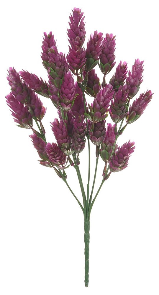 Цветок искусственный England Хмель на стебле розовый, 30 см