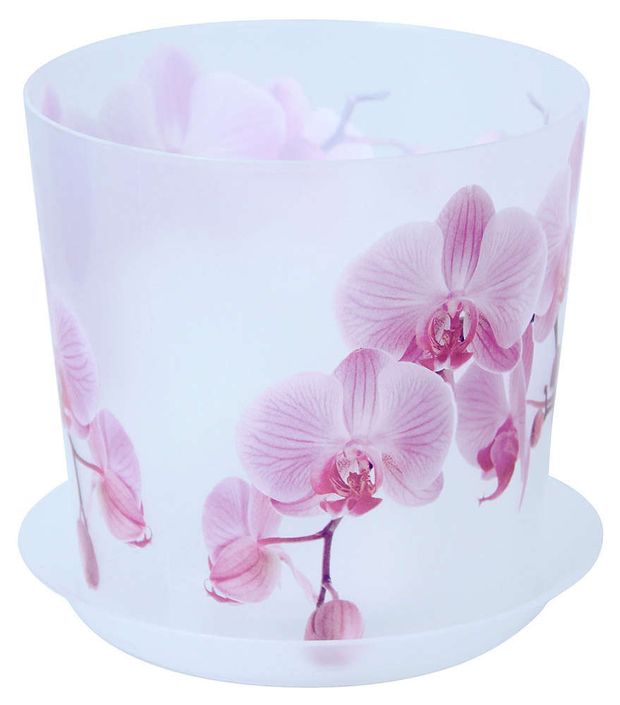 Кашпо Idea Деко розовое 12.5 см