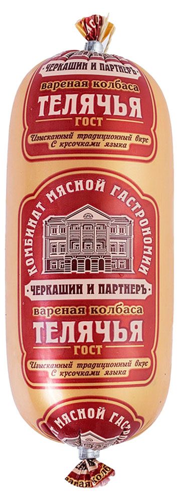 Колбаса вареная Черкашин и партнеръ телячья, 350 г