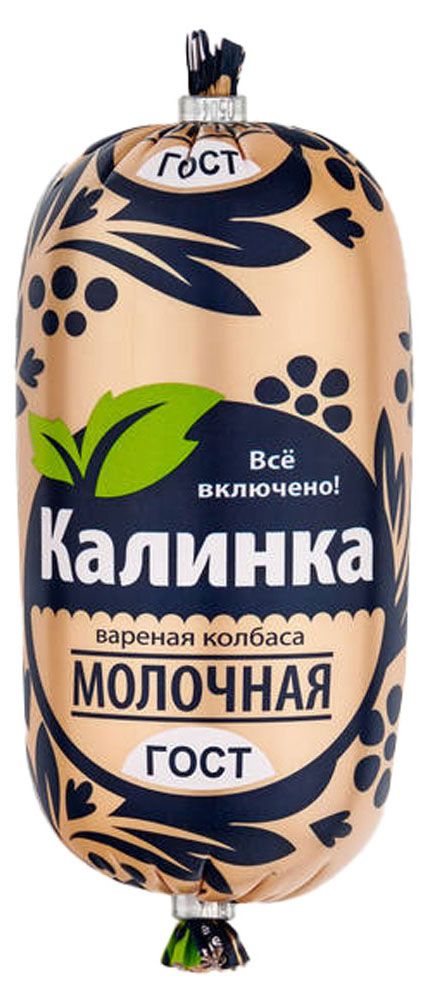 Колбаса вареная Калинка молочная, 400 г