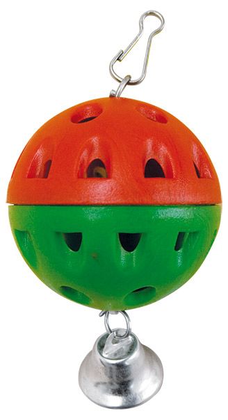 Игрушка для попугая Зооник Забава 1 с колокольчиком