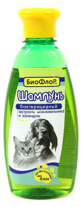 Шампунь для животных БиоФлор Календула бактерицидный 245 мл 155₽