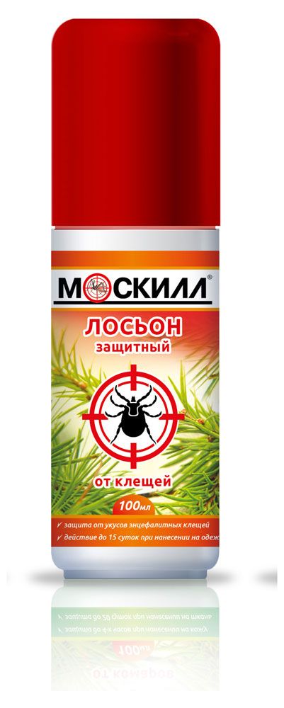 Лосьон для защиты от иксодовых энцефалитных клещей Москилл, 100 мл