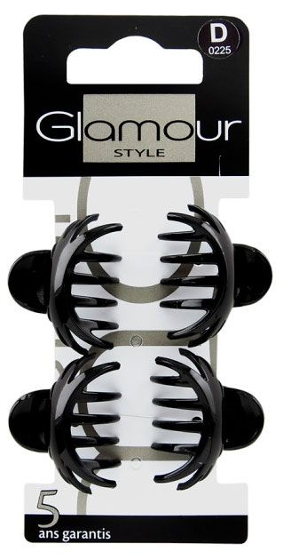 Заколка для волос Inter-Vion Краб Glamour Paris 4 шт 233₽