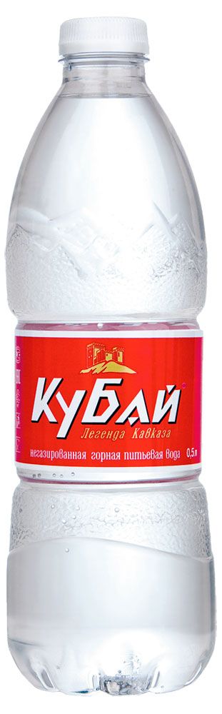 Вода негазированная Кубай питьевая, 500 л