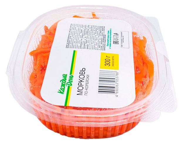 Морковь по-корейски Каждый день 300 г 76₽