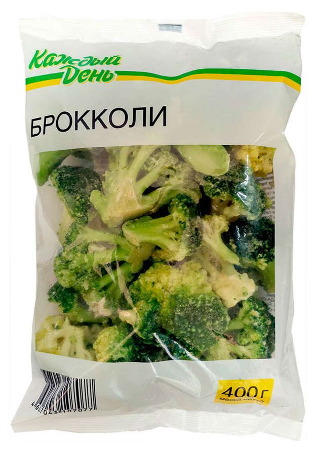 Овощная смесь Капуста брокколи Каждый день замороженная, 400 г