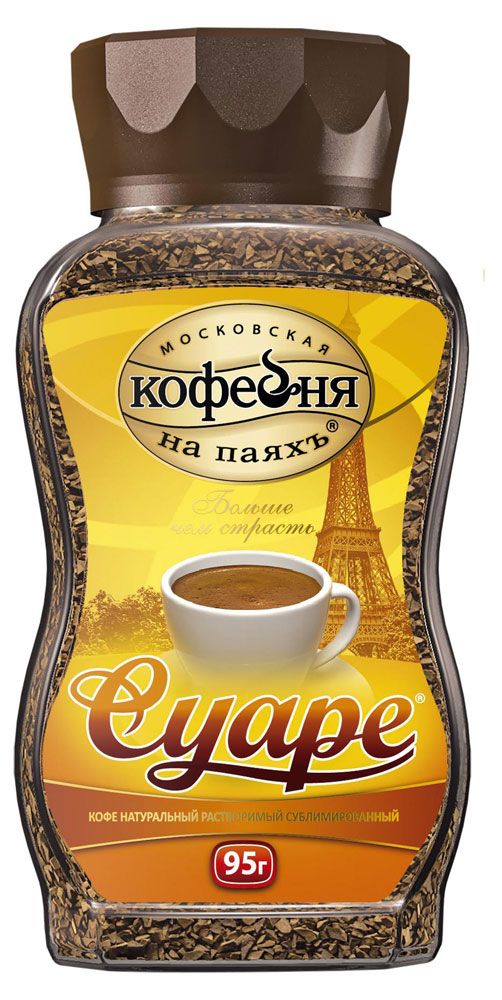 Кофе растворимый Московская Кофейня на Паяхъ Суаре, 95 г