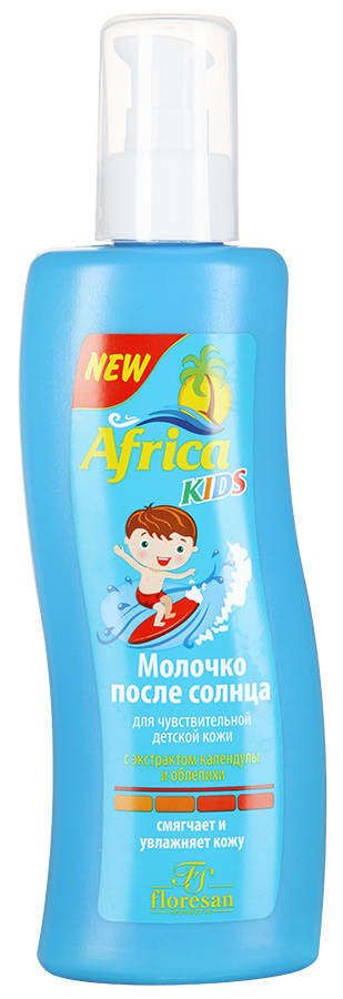 Молочко Floresan Africa Kids после солнца, 200 мл