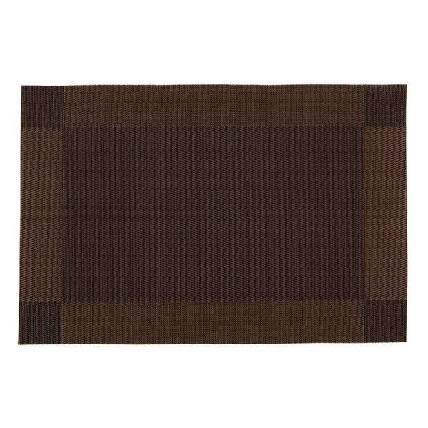 Салфетка сервировочная Remiling Рамка коричневая, 30х45 см