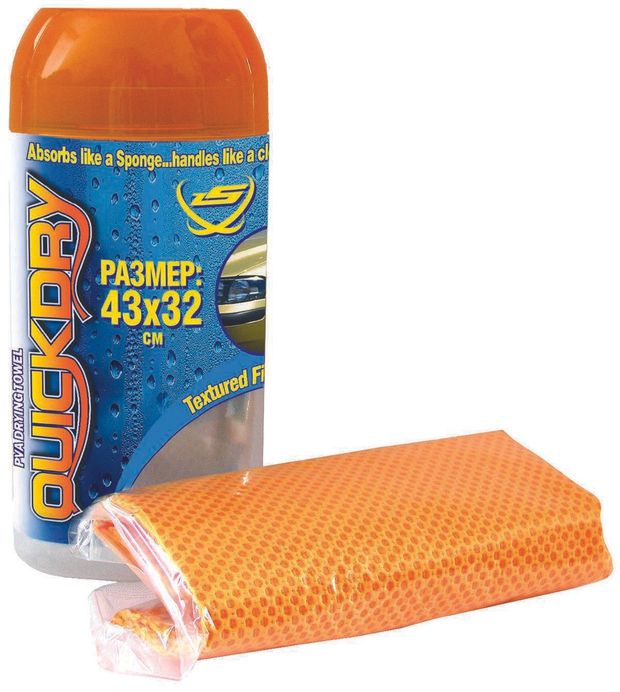 Замша Zeus QuickDry супервпитывающая, 1 шт