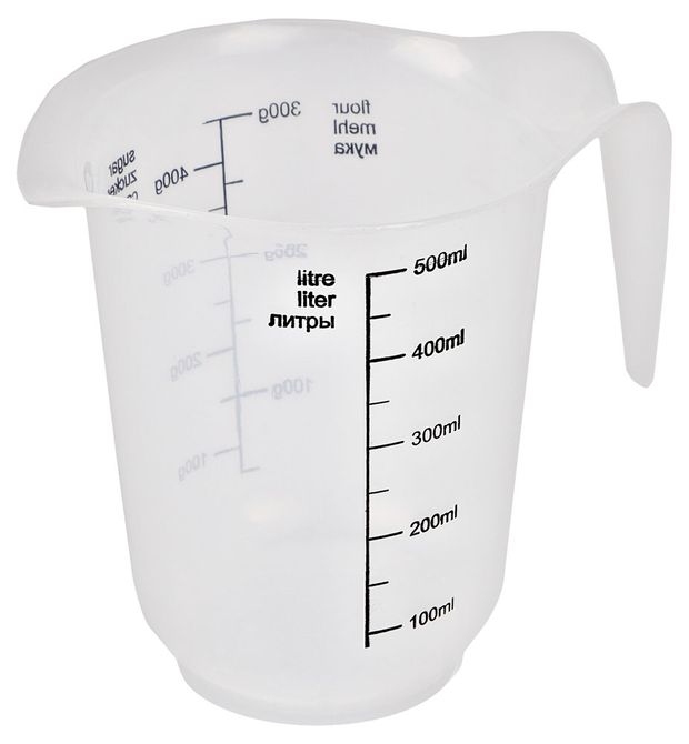 Кружка мерная Каждый день, 0,5 л