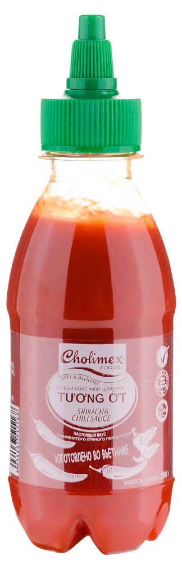 

Соус чили Cholimex Шрирача Премиум, 200 г