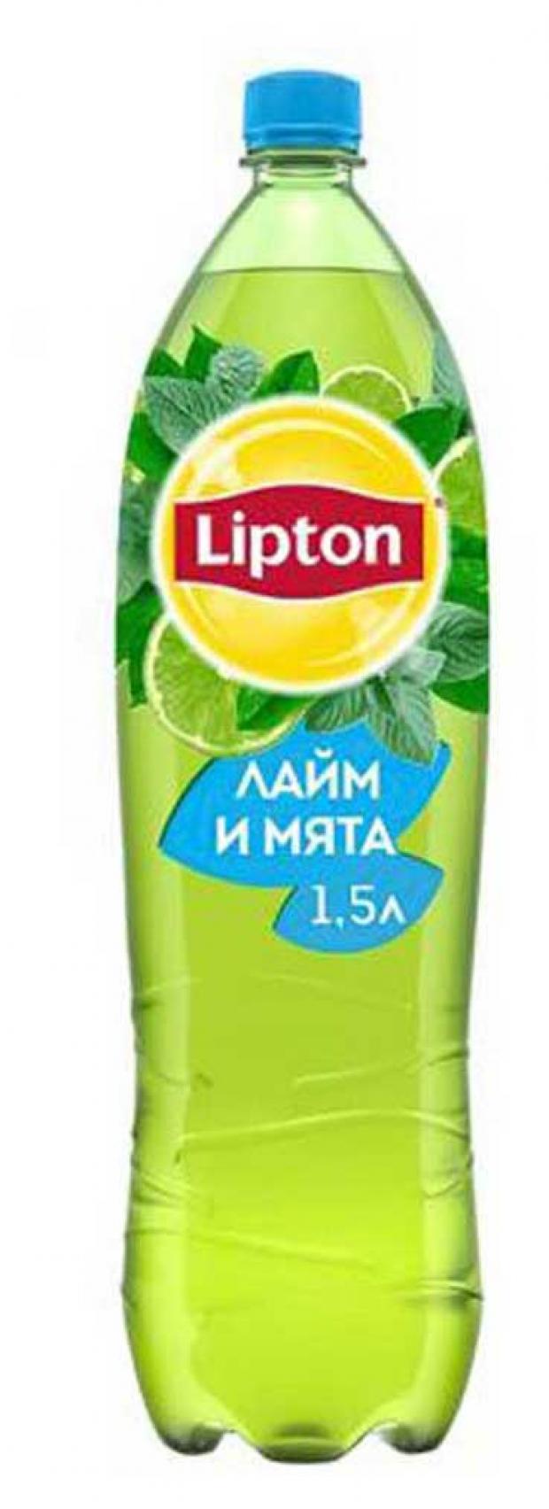 

Чай холодный Lipton Лайм Мята, 1,5 л