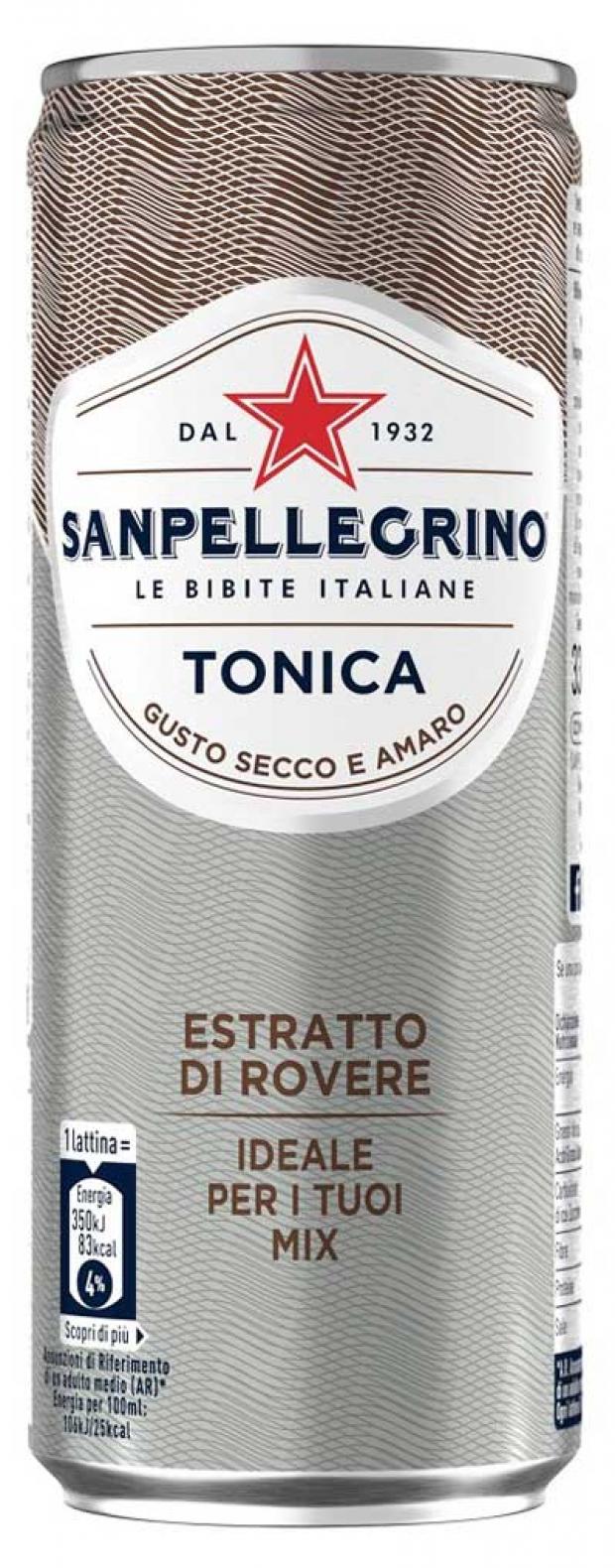 

Напиток газированный Sanpellegrino тоник с экстрактом дуба, 0,33 л
