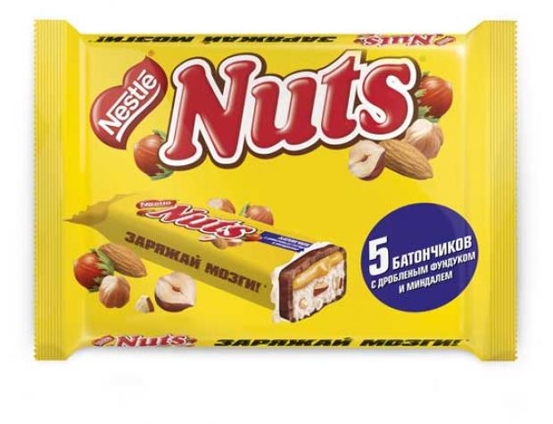 

Батончики Nuts, 5х30 г
