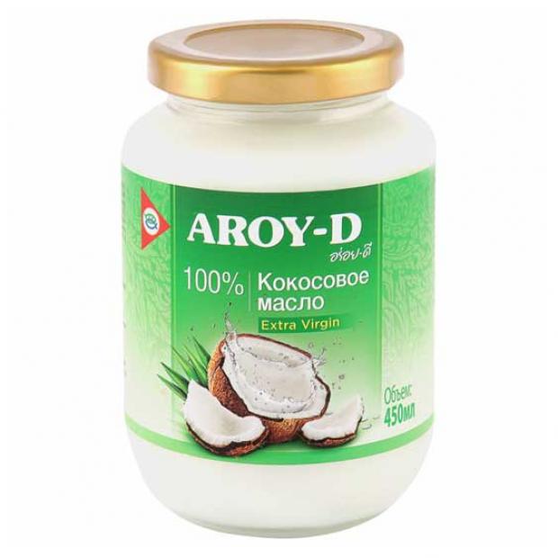 Масло кокосовое Aroy-D Extra Virgin, 450 мл