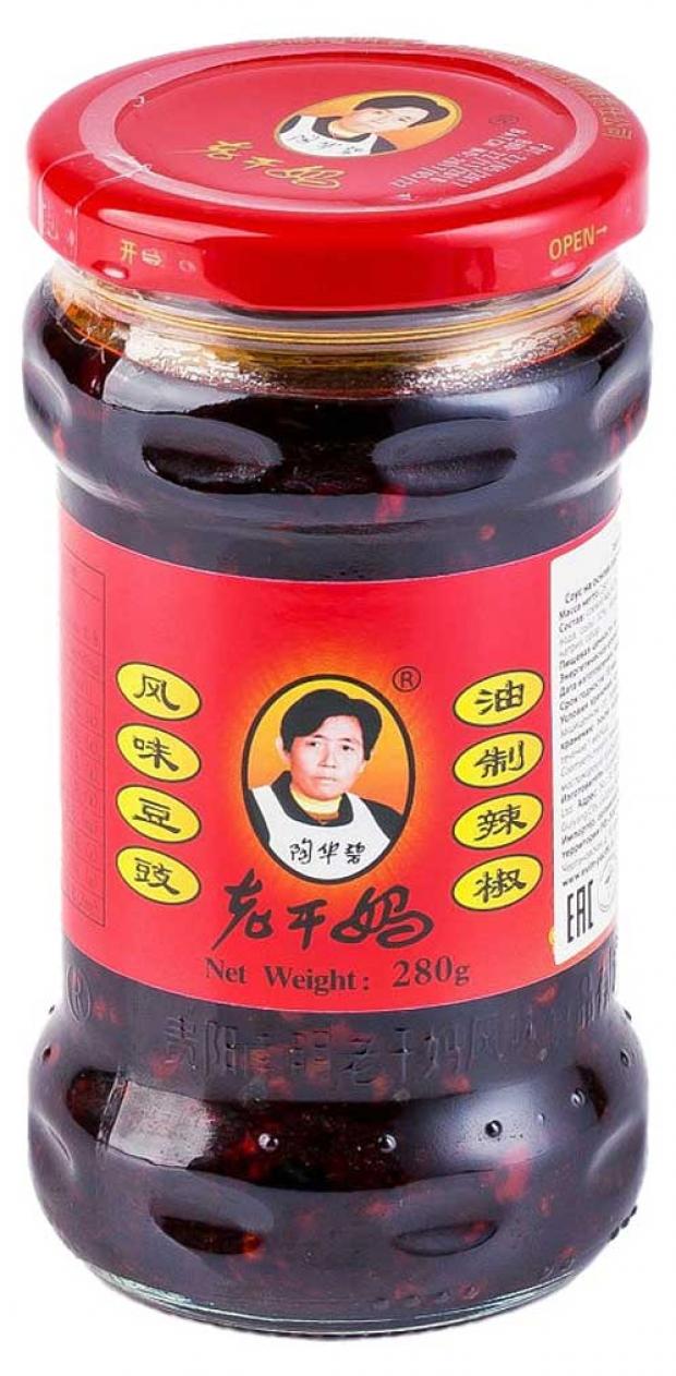 

Соус чили Lao Gan Ma с соевыми бобами, 280 г