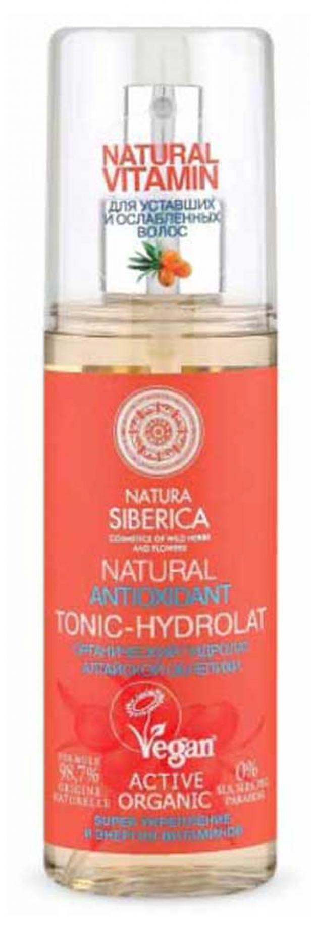 

Тоник-гидролат для волос Natura Siberica Antioxidant для уставших и ослабленных волос, 125 мл