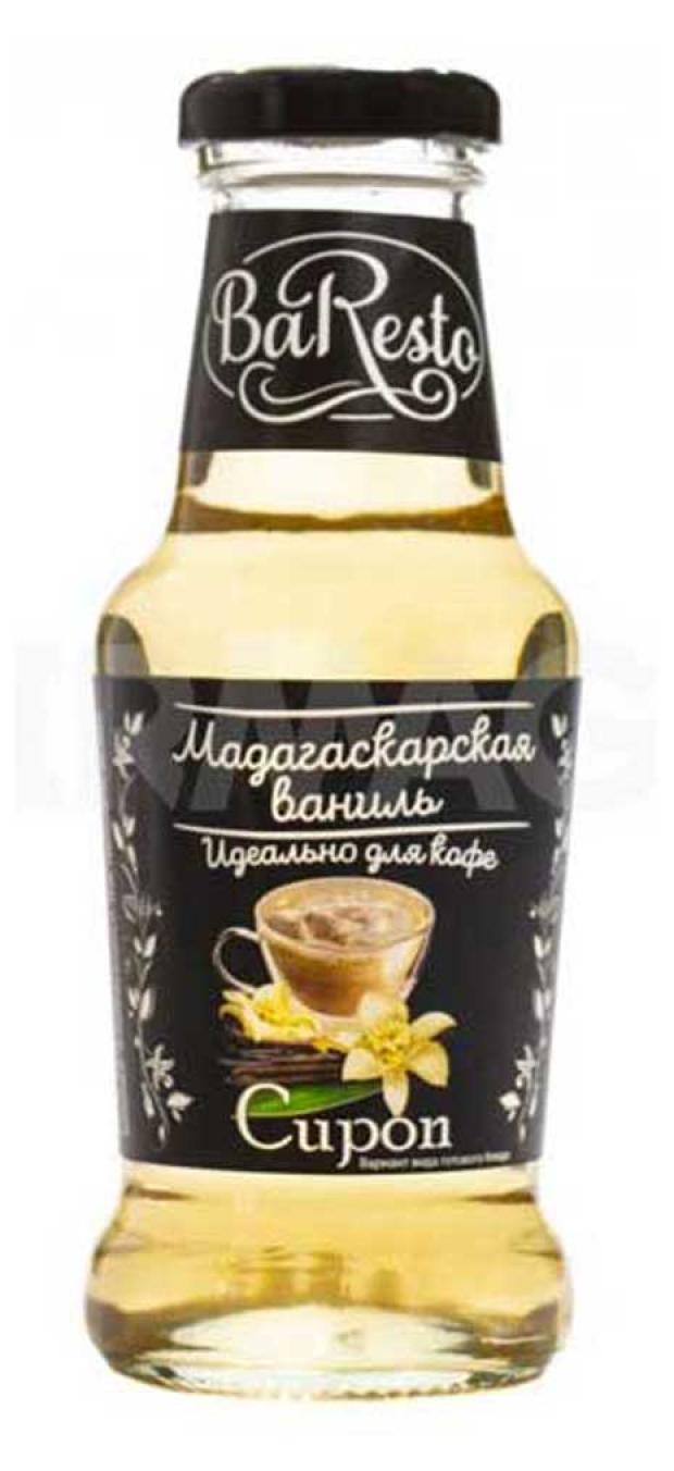 Сироп Baresto Мадагаскарская ваниль 250 мл 77₽