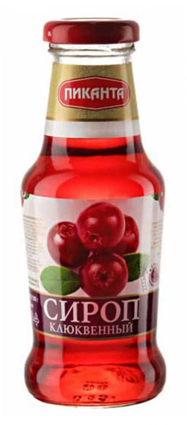 Сироп Пиканта Клюквенный 300 мл 81₽