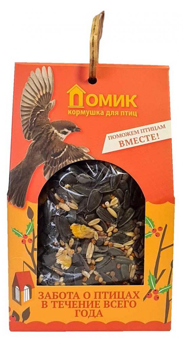 

Набор «Домик» Кормушка для уличных птиц и пакет с кормом, 100 г