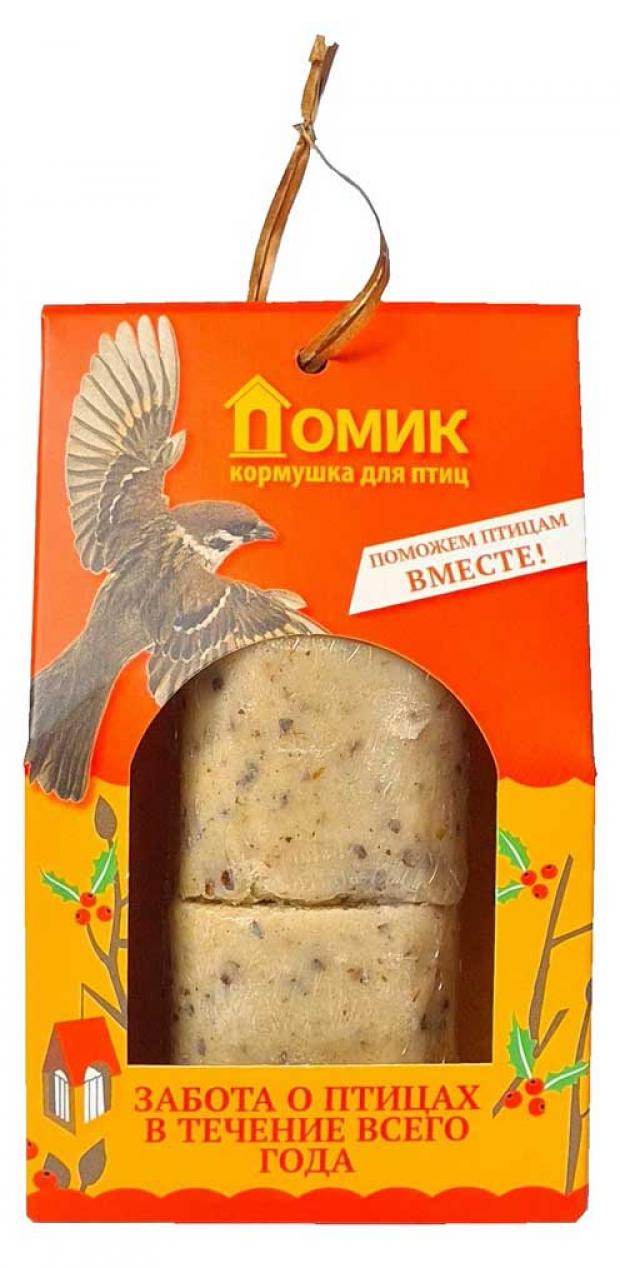 

Набор «Домик» Кормушка для уличных птиц и питательные блоки, 2х95 г