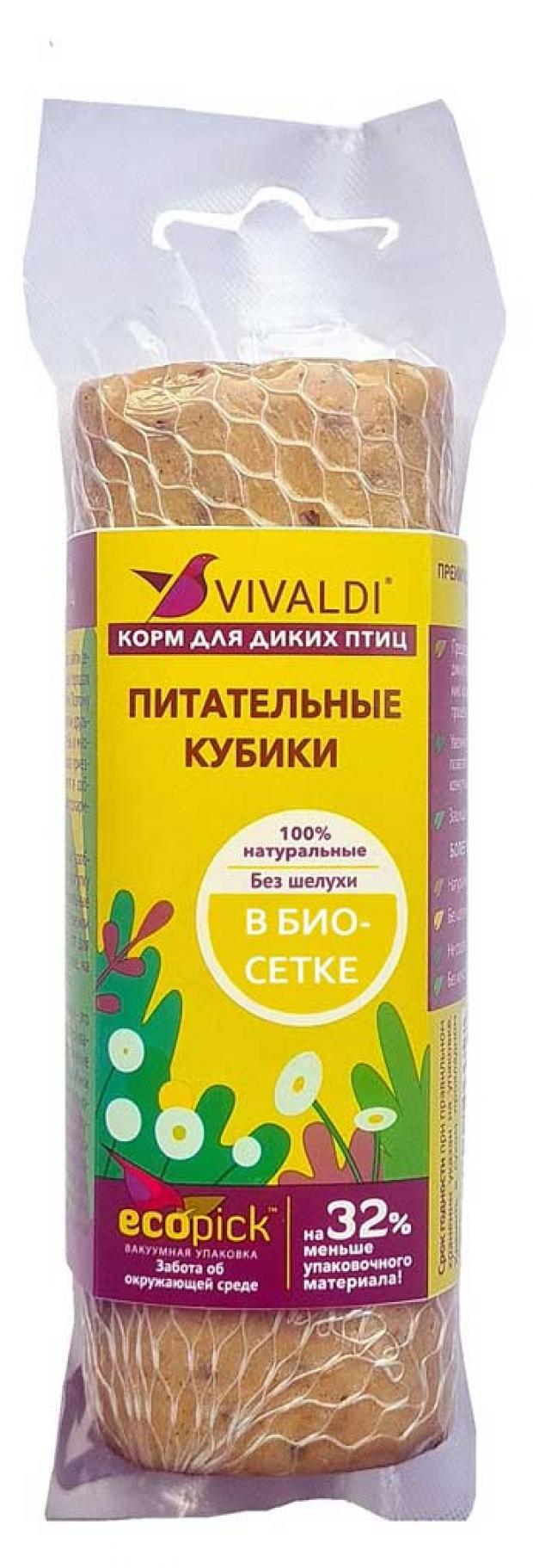 

Питательные блоки VIVALDI для уличных птиц в сетке, 3х95 г
